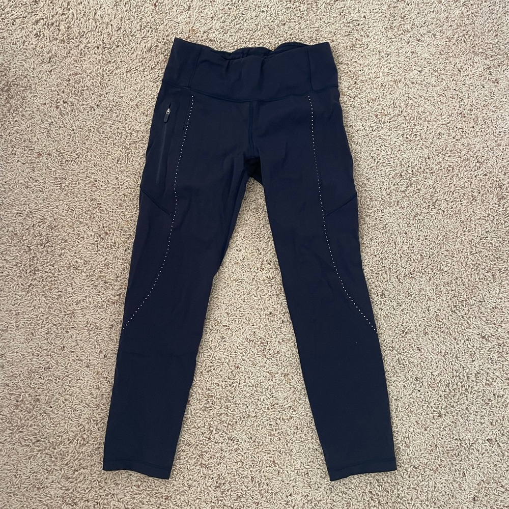 LULULEMON navy leggings size 6